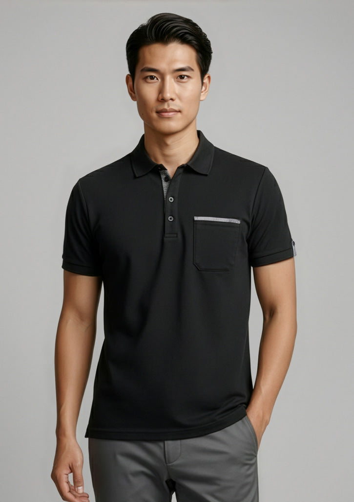 Mens Edge Short Sleeve Polo