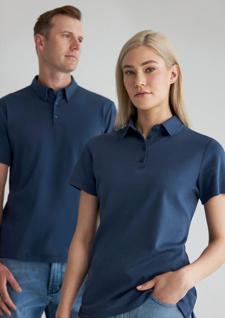 Womens Lotus Short Sleeve Polo