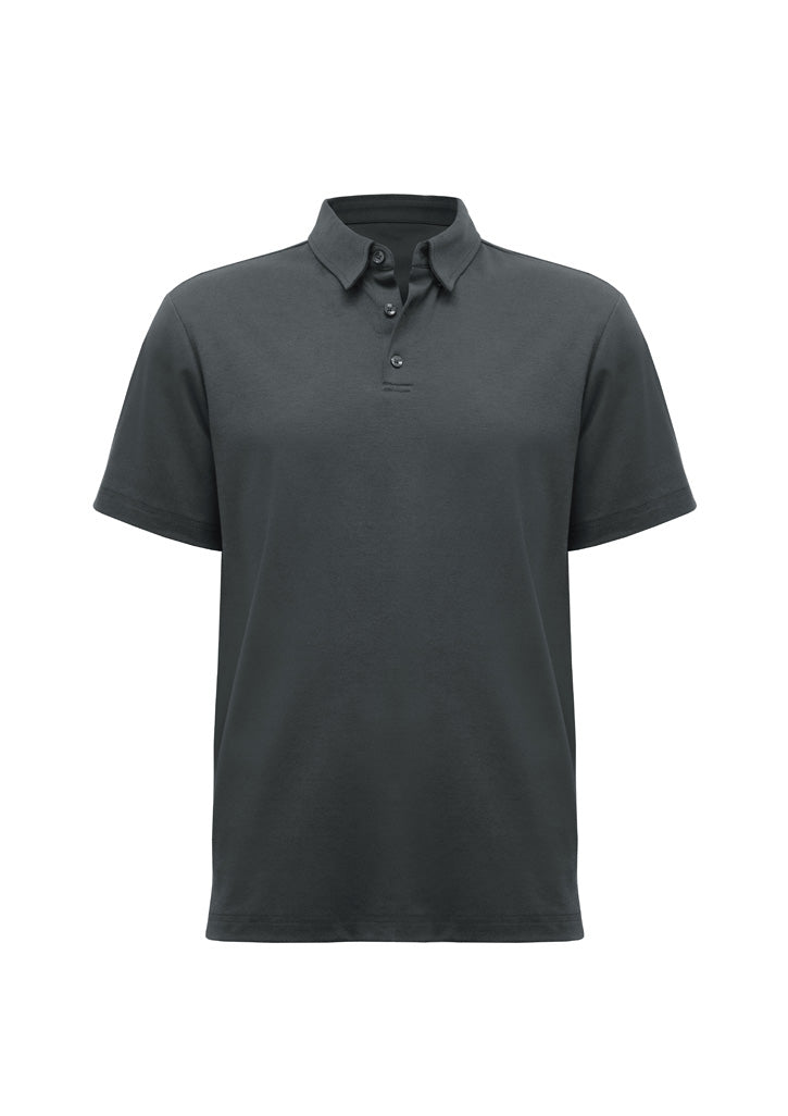 Mens Lotus Short Sleeve Polo