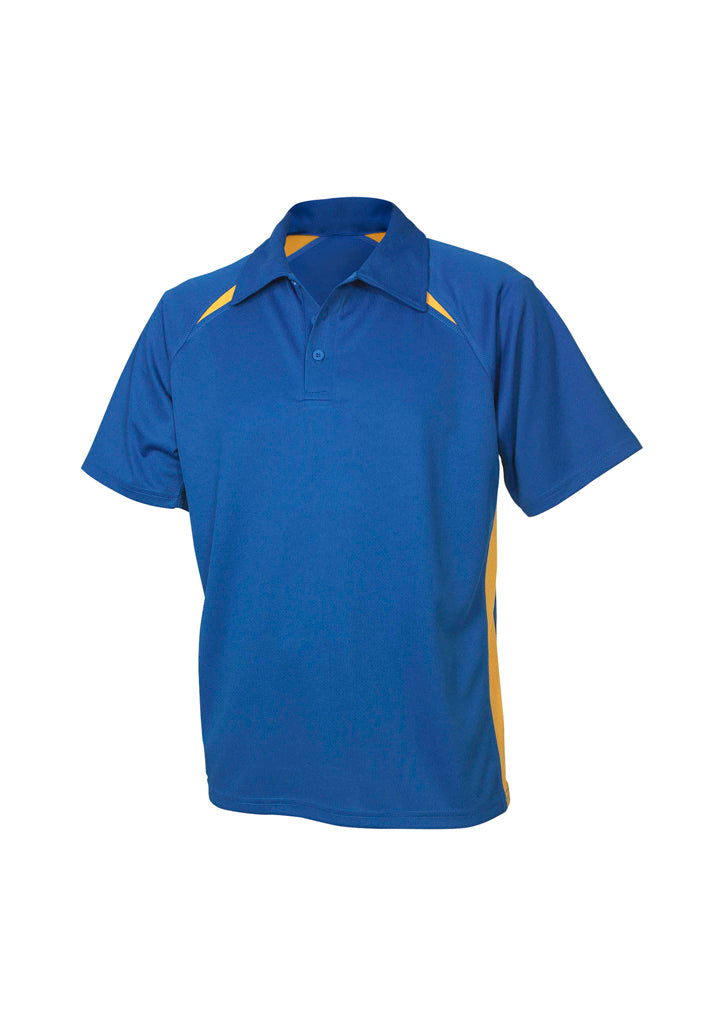 Mens Splice Short Sleeve Polo