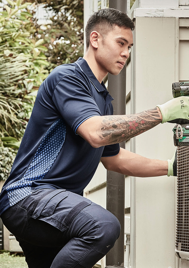 Mens Spark Short Sleeve Polo