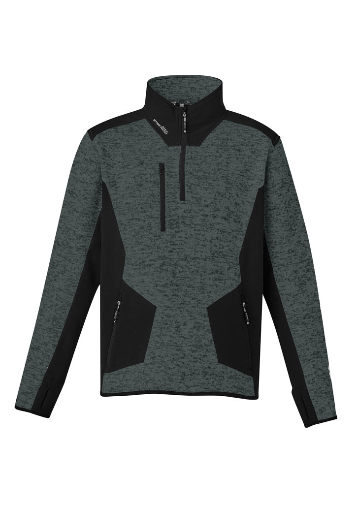 Unisex Streetworx Reinforced Knit 1/2 Zip Pullover